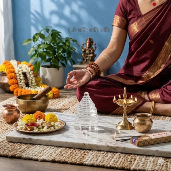 Sphatik Shree Yantra – Crystal Energy 